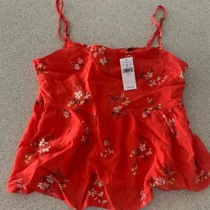 American Eagle floral camisole